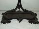 Antique 19th C.  Victorian Cast Iron Fireplace Hearth Tool Set With Stand & Ladle Fireplaces & Mantels photo 10