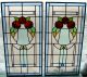 Artwork Panel Set - Mackintosh Roses Lead Light Windows 1940-Now photo 6