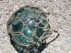 Large Blue/ Green Glass Japanese Fishing Float In 32cm Architectural & Garden photo 2