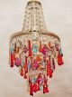 Chandelier Light Ceiling Pendant Retro Colour Crystals Shabby Glass Chic Lamp Chandeliers, Fixtures, Sconces photo 2