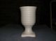 Brush - Mccoy Pottery Mid - Century Modern Matte White Ring Ware Art Pottery Vase A+ Mid-Century Modernism photo 2