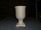 Brush - Mccoy Pottery Mid - Century Modern Matte White Ring Ware Art Pottery Vase A+ Mid-Century Modernism photo 3