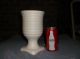 Brush - Mccoy Pottery Mid - Century Modern Matte White Ring Ware Art Pottery Vase A+ Mid-Century Modernism photo 5