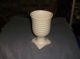 Brush - Mccoy Pottery Mid - Century Modern Matte White Ring Ware Art Pottery Vase A+ Mid-Century Modernism photo 6