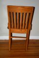 Vintage 1950s Solid Oak Chair,  Courtroom,  Home,  Office,  School Mid Century Jury 1900-1950 photo 2