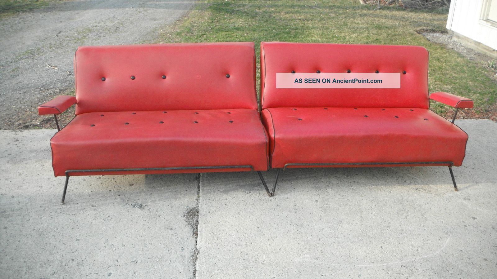 Mid - Century Adrian Pearsall Atomic Sofa Eames Grossman Knoll Mccobb Post-1950 photo