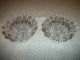 Stunning Vtg 1930 ' S Antique Lead Crystal Starburst Candle Holders/gorgeous Cond. Candle Holders photo 5