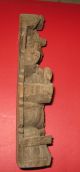 19c Antique South India Goddess Lakshmi Wood Statue India photo 5