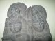 Rare Age Wood Carving Radh And Kirshana Statues Puri In India India photo 4