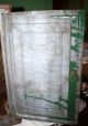 Rare Antique Vintage Galvanized Warming Oven Pie Safe With Flowers Other photo 9