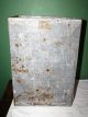 Rare Antique Vintage Galvanized Warming Oven Pie Safe With Flowers Other photo 4