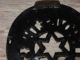 Vintage Cast Iron Horseshoe Wilton Hot Pad Footed Trivet Stand Good Luck To All Trivets photo 4