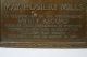 Antique Gorham Architectural Bronze Plaque Nashville May Hosiery Mills Sign Other photo 3