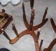 Antique Victorian Walnut Piano Foot Stool Bench Taboret Colapsible 1800-1899 photo 5