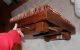 Antique Victorian Walnut Piano Foot Stool Bench Taboret Colapsible 1800-1899 photo 8