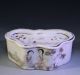 19th C.  Two Chinese Enameled Porcelain Cricket Cages, Boxes photo 2