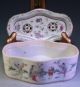 19th C.  Two Chinese Enameled Porcelain Cricket Cages, Boxes photo 4