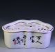 19th C.  Two Chinese Enameled Porcelain Cricket Cages, Boxes photo 7