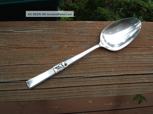 Community Oneida Morning Star Serving Spoon Good Lot2 Oneida/Wm. A. Rogers photo