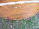 Hand Made Primitive Solid Pine Multi - Use Lamp / End Table,  Charming Oval Shape Primitives photo 9