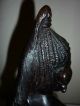 Vintage African Carving In Dark Hardwood Of A Woman 32cm Tall,  Hand Carved Other photo 5