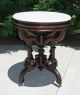 Spectacular Large Victorian Walnut Oval Marble Top Parlor Center Table C1875 1800-1899 photo 10
