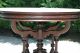 Spectacular Large Victorian Walnut Oval Marble Top Parlor Center Table C1875 1800-1899 photo 3