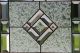 Starshine Clear Stained Glass Window Panel With Faceted Bevels 1940-Now photo 4