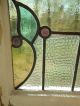B415 Very Pretty Multi - Color English Leaded Stained Glass Window 7 Available 1900-1940 photo 1