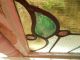 B415 Very Pretty Multi - Color English Leaded Stained Glass Window 7 Available 1900-1940 photo 5