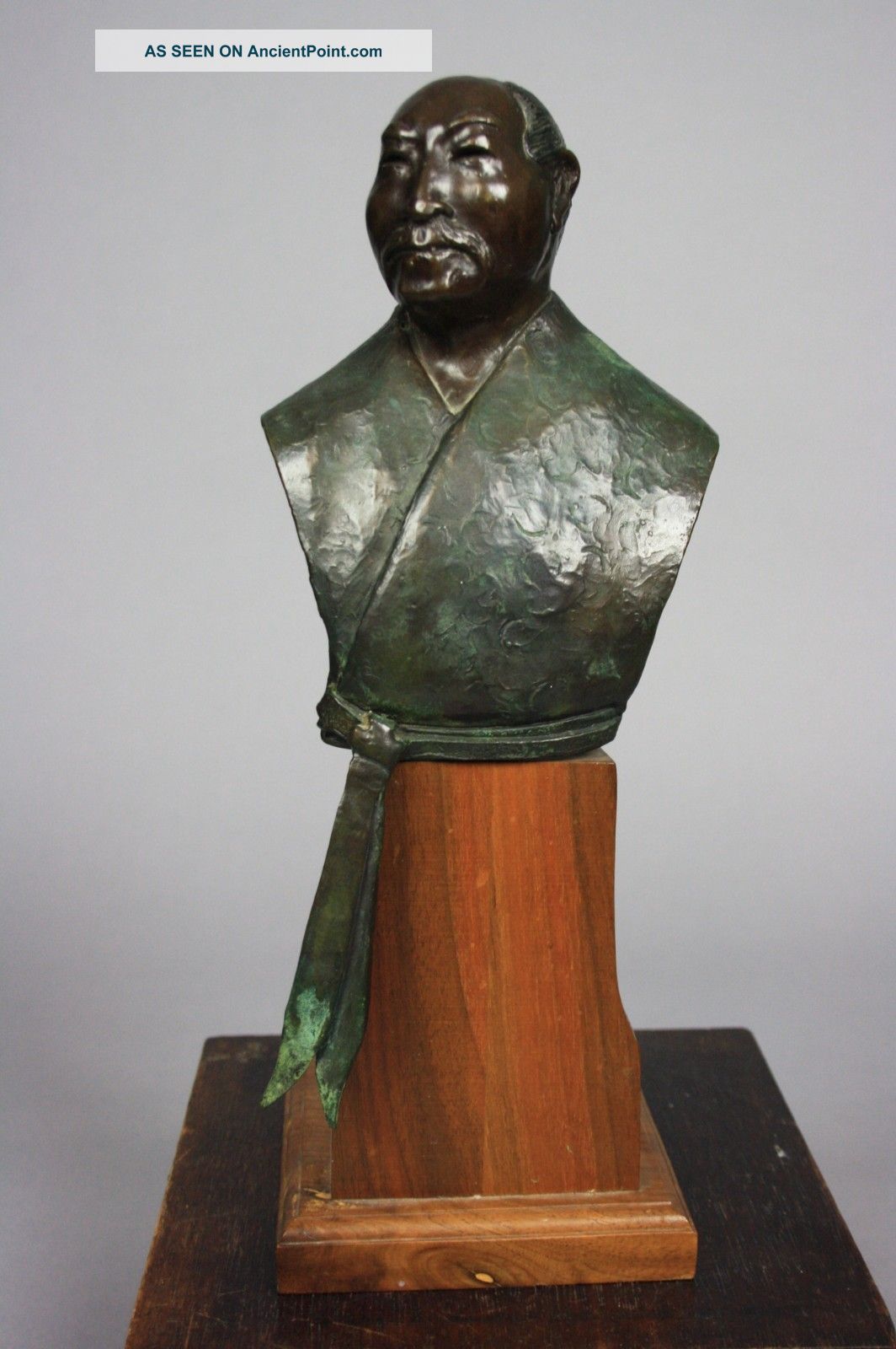 Japanese Bronze Statue By James Turner Statues photo