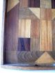 Arts And Crafts Parquetry Wooden Tray. .  Many Different Woods. Arts & Crafts Movement photo 1