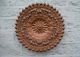Rare Hand Beaten Arts & Crafts Copper Charger Wall Plaque E Casagrande Italy Arts & Crafts Movement photo 3