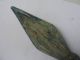 Chinese Bronze Sword Spearhead Carving Round Handle Old Unique 05 Swords photo 3