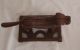 Antique Cast Iron St.  Bernard/ Lab Dog Nut Cracker,  Bronze Patina Metalware photo 4