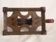 Antique Cast Iron St.  Bernard/ Lab Dog Nut Cracker,  Bronze Patina Metalware photo 5