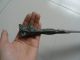 Chinese Bronze Sword Spearhead Carving Snake Handle Long Old Unique Swords photo 4