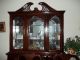 American Cherry Dining Room Set China Cabinet,  Table 6 Chairs,  Buffet Post-1950 photo 1