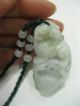 100% Natural Chinese White Jade Pendant /pixiu Animal Pendant Necklaces & Pendants photo 2