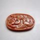 Chinese Carving Huang Long Jade Dragon Phoenix Pendant Nr Other photo 5