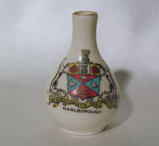 Rare Vessel/jug Marlborough Crested Arcadian China/porcelain A&s Stoke On Trent photo