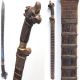 Antique Nias Balato Tribal Headhunter Sword Indonesia Antiques Keris Etnography Pacific Islands & Oceania photo 2