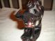 Vintage Wood Sculpture Of Chinese Man Riding A Water Buffalo - Chinese Oxen - Look Oxen photo 5