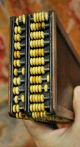 Antique Abacus Old Wood Box Suanpan 算 盤 64 Column 448 Count Beads Chinese Boxes photo 2