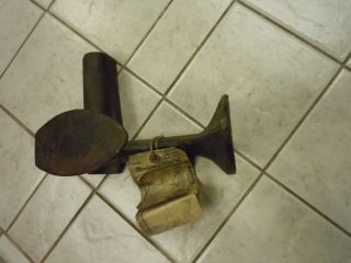 Vintage Anvil With Montgomery Wards Tag Attached photo