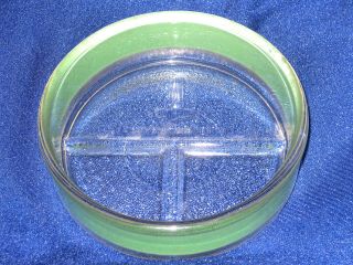 Eastern Air Lines Art Deco Old Falcon Logo Divided Glass Serving Tray Rare photo