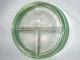 Eastern Air Lines Art Deco Old Falcon Logo Divided Glass Serving Tray Rare Art Deco photo 3