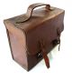 Antique Doctor’s / Chemist’s / Veterinarian’s Leather Carry Bag Other photo 1