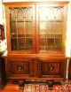 Exquisite French Antique Gothic/ Renaissance Oak Bookcase/ Display Cabinet 1900-1950 photo 4