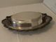 Vintage F B Rogers Silverplate Oval Shaped Server Dish 1883 Platters & Trays photo 4